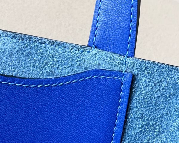 Hermes In-The-Loop 18 Swift Blue Royale (O8) Palladium Hardware - Image 6