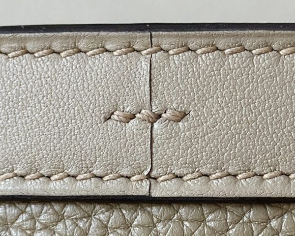 Hermes In-The-Loop 18 Swift Beige Marfa (8Q) Palladium Hardware - Image 5