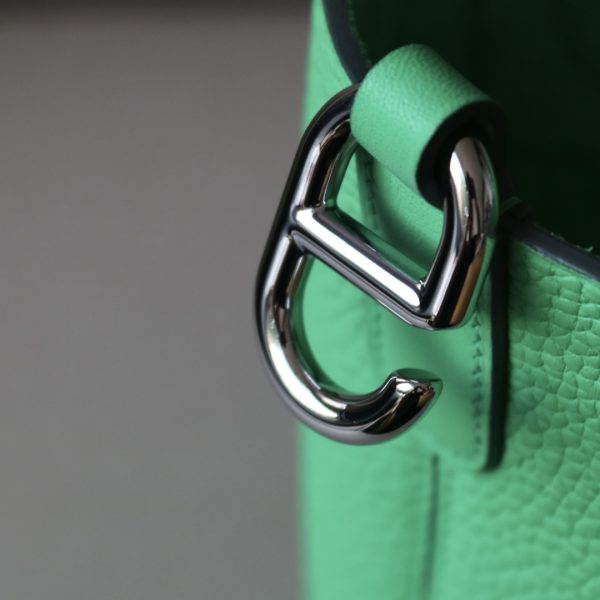 Hermes In-The-Loop 18 Swift Vert Comics (0Z) Palladium Hardware - Image 5
