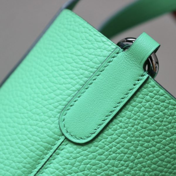 Hermes In-The-Loop 18 Swift Vert Comics (0Z) Palladium Hardware - Image 4