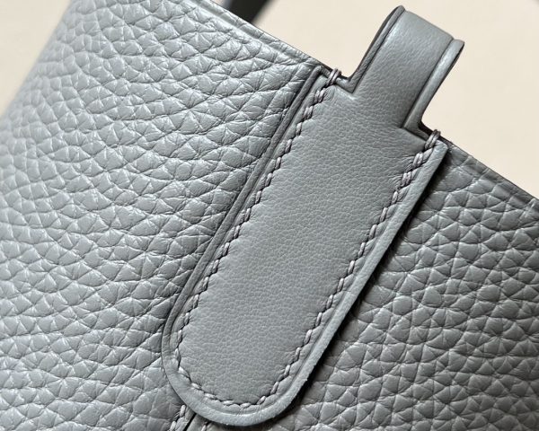 Hermes In-The-Loop 18 Swift Gris Meyer (0L) Gold Hardware - Image 7