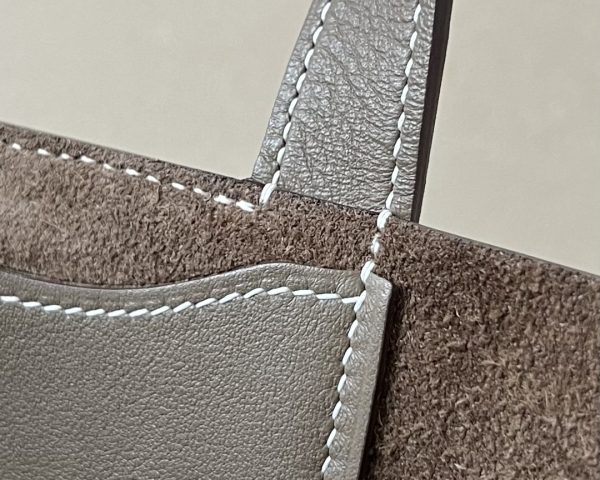 Hermes In-The-Loop 18 Swift Etoupe (18) Gold Hardware - Image 5