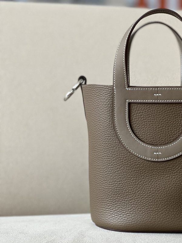 Hermes In-The-Loop 18 Swift Etoupe (18) Palladium Hardware - Image 10