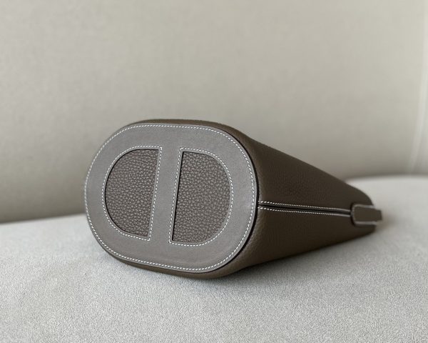 Hermes In-The-Loop 18 Swift Etoupe (18) Palladium Hardware - Image 8