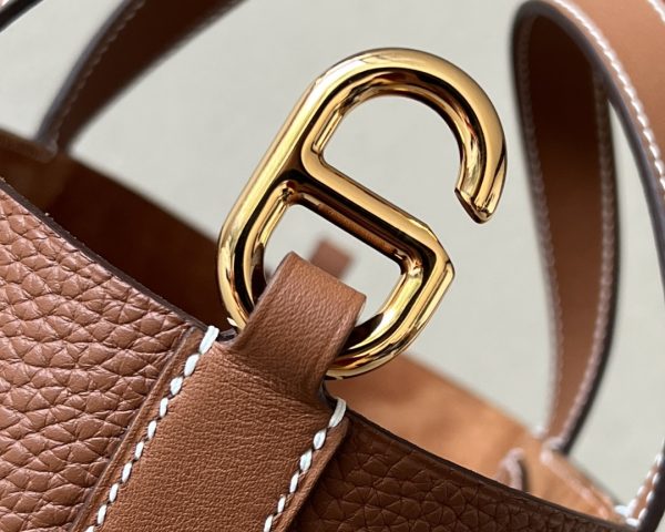 Hermes In-The-Loop 18 Swift Gold (37) Gold Hardware - Image 7