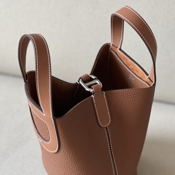 Hermes In-The-Loop 18 Swift Gold (37) Palladium Hardware - Image 11