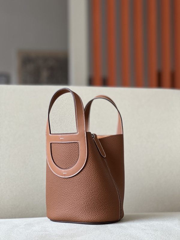 Hermes In-The-Loop 18 Swift Gold (37) Palladium Hardware - Image 2