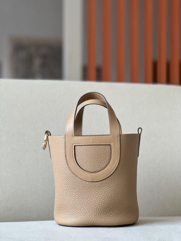 Hermes In-The-Loop 18 Swift Chai (0M) Gold Hardware