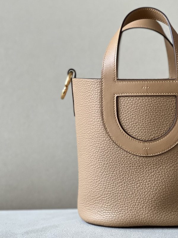 Hermes In-The-Loop 18 Swift Chai (0M) Gold Hardware - Image 11