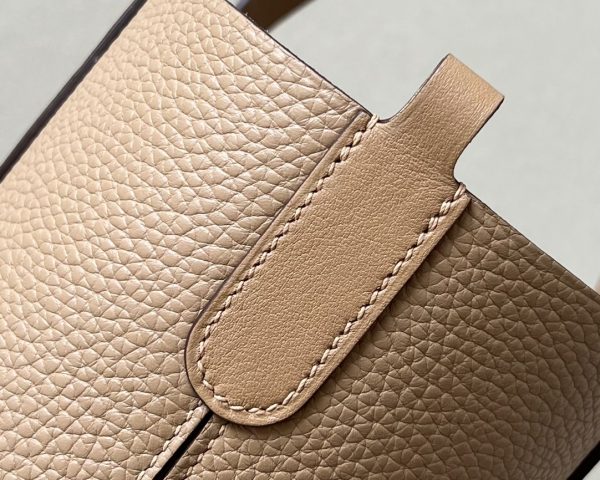 Hermes In-The-Loop 18 Swift Chai (0M) Gold Hardware - Image 4