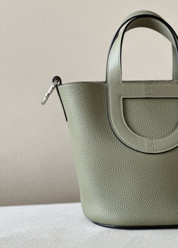 Hermes In-The-Loop 18 Swift Sauge (Q1) Palladium Hardware - Image 5