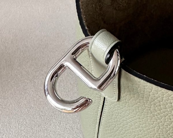 Hermes In-The-Loop 18 Swift Sauge (Q1) Palladium Hardware - Image 11