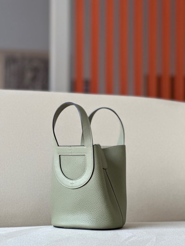 Hermes In-The-Loop 18 Swift Sauge (Q1) Palladium Hardware - Image 3