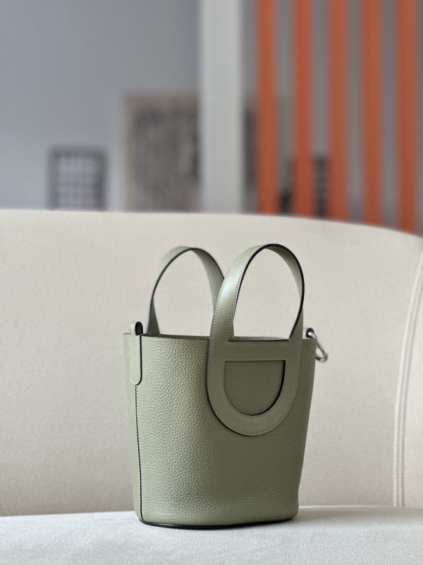 Hermes In-The-Loop 18 Swift Sauge (Q1) Palladium Hardware - Image 2