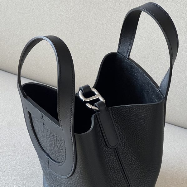 Hermes In-The-Loop 18 Swift Nior (89) Palladium Hardware - Image 4