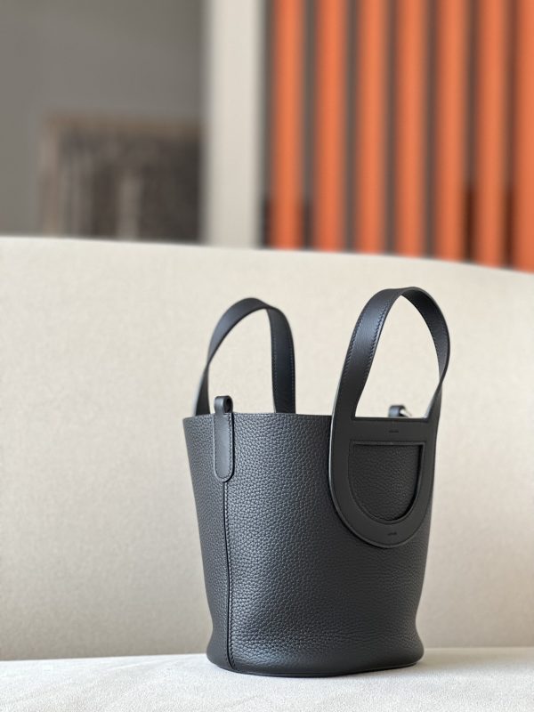 Hermes In-The-Loop 18 Swift Nior (89) Palladium Hardware - Image 3