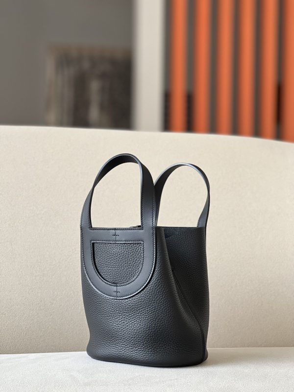 Hermes In-The-Loop 18 Swift Nior (89) Palladium Hardware - Image 2
