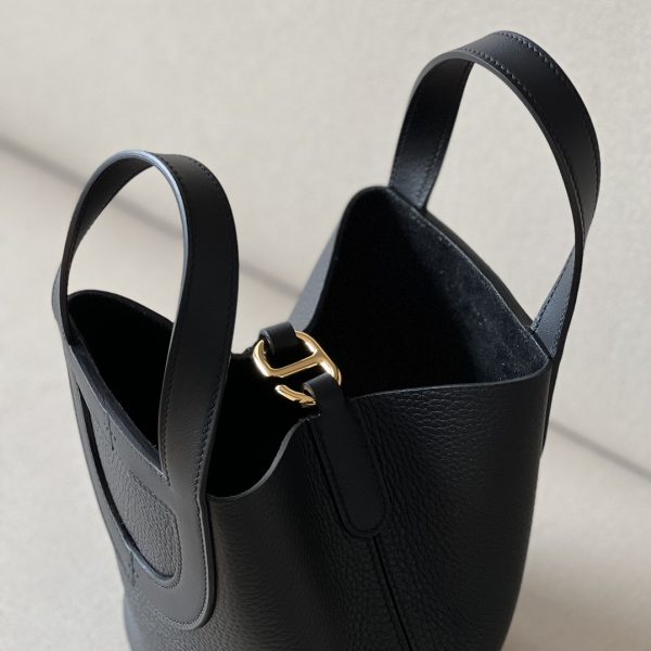 Hermes In-The-Loop 18 Swift Nior (89) Gold Hardware - Image 4