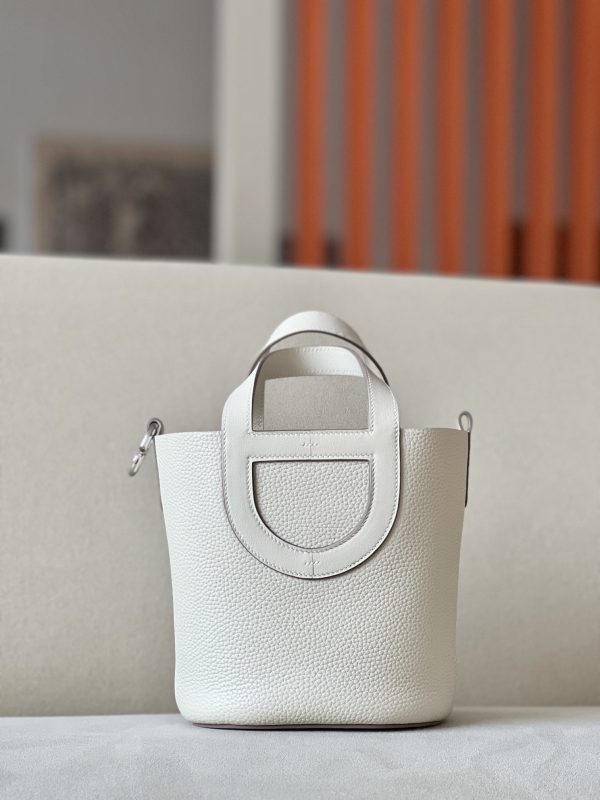 Hermes In-The-Loop 18 Swift Craie (10) Palladium Hardware