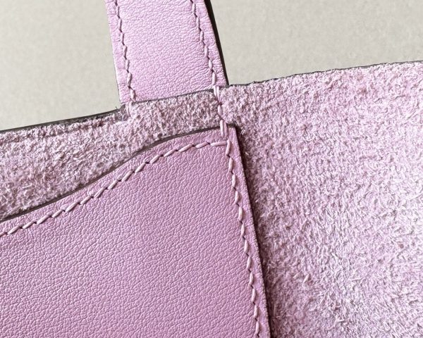 Hermes In-The-Loop 18 Swift Mauve Sylvestre (X9) Gold Hardware - Image 7
