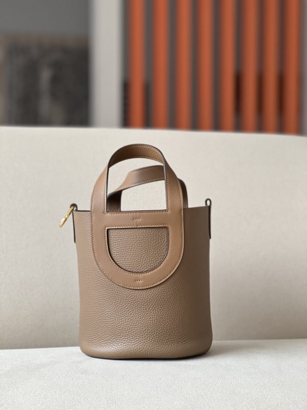Hermes In-The-Loop 18 Swift Beige de weimar (D0) Gold Hardware