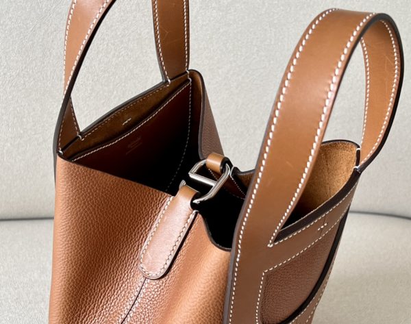 Hermes In-The-Loop 18 Faubourg Gold (37) Gold Hardware - Image 5