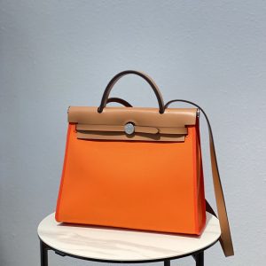 Herbag Zip 31 Orange (93) Palladium Hardware