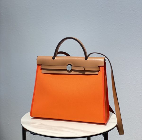 Herbag Zip 31 Orange (93) Palladium Hardware
