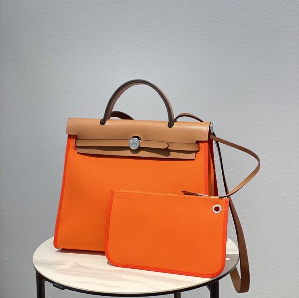 Herbag Zip 31 Orange (93) Palladium Hardware - Image 4