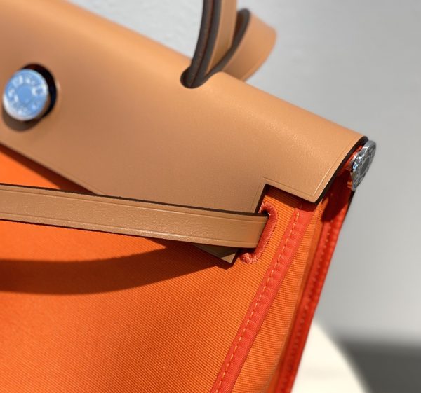 Herbag Zip 31 Orange (93) Palladium Hardware - Image 5