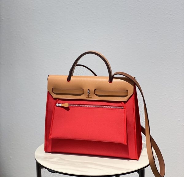 Herbag Zip 31 Rouge Casaque (Q5) Palladium Hardware - Image 2