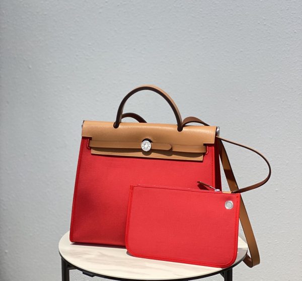 Herbag Zip 31 Rouge Casaque (Q5) Palladium Hardware - Image 3