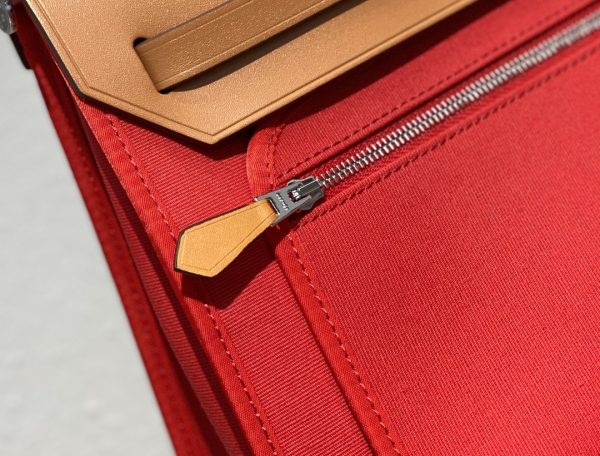 Herbag Zip 31 Rouge Casaque (Q5) Palladium Hardware - Image 7