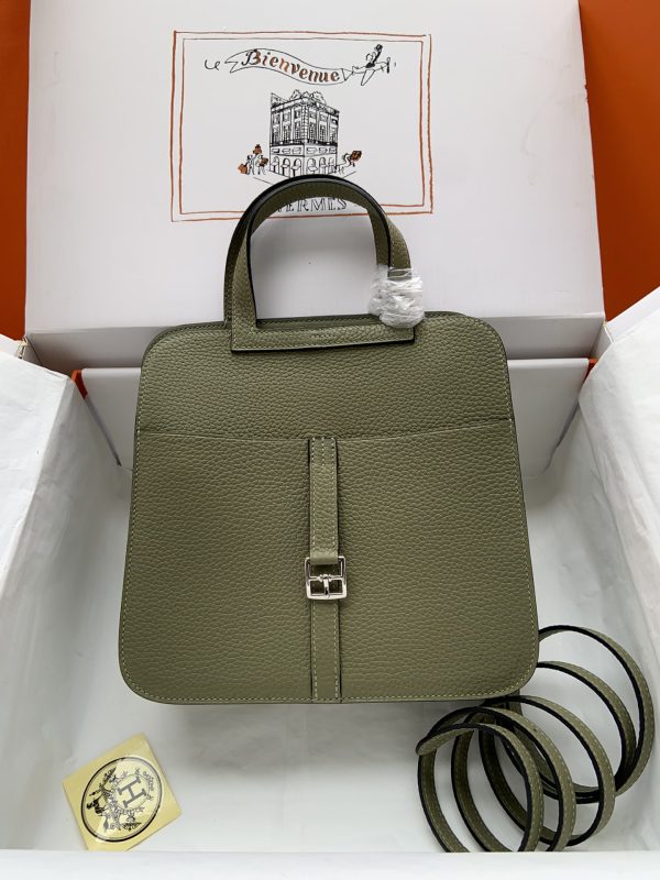 Hermes Halzan 25 Clemence Sauge (Q1) Palladium Hardware