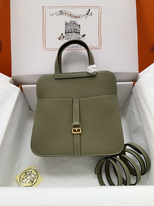 Hermes Halzan 25 Clemence Sauge (Q1) Gold Hardware