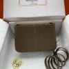 Hermes Halzan 25 Clemence Etoupe (18) Gold Hardware - Image 3