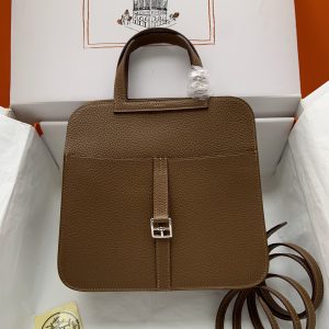 Hermes Halzan HSS 25 Clemence Alezan (3G)  And Sesame(2S)Palladium Hardware