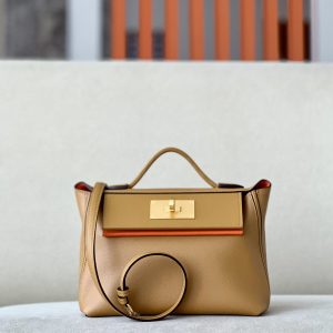 2424 Mini 21 Evercolor And Swift Sesame (2S)  And Feu(9J)Gold Hardware