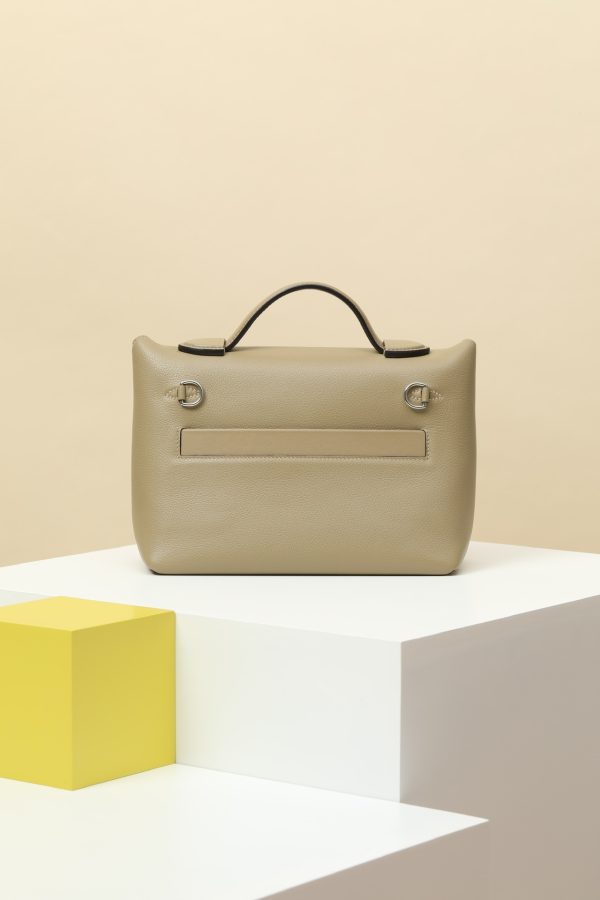 2424 Mini 21 Evercolor And Swift Beige Marfa (8Q)  And Gris Pale(M4)Palladium Hardware - Image 3