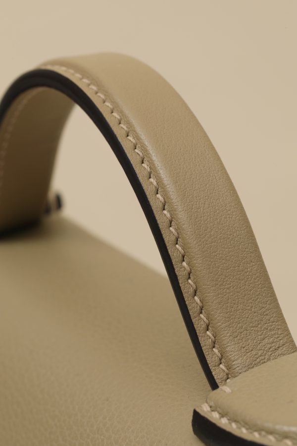 2424 Mini 21 Evercolor And Swift Beige Marfa (8Q)  And Gris Pale(M4)Palladium Hardware - Image 6