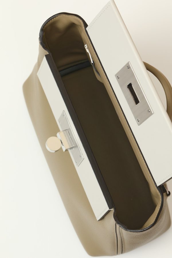 2424 Mini 21 Evercolor And Swift Beige Marfa (8Q)  And Gris Pale(M4)Palladium Hardware - Image 4