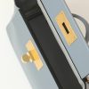 2424 Mini 21 Evercolor And Swift Bleu Lin (J7)  And Gris Mouette(4Z)Gold Hardware - Image 4