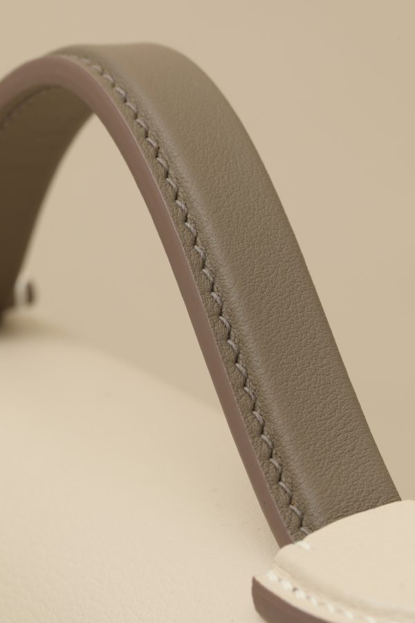 2424 Mini 21 Evercolor And Swift Craie (10)  And Gris Asphalte(M8)Gold Hardware - Image 7