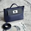 2424 Mini 21 Evercolor And Swift Blue Nuit (2Z)  And Navy(7U)Palladium Hardware