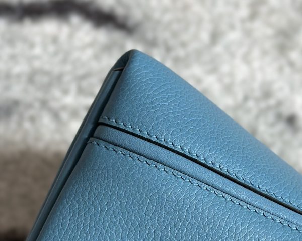 2424 Mini 21 Evercolor And Swift New Bleu Jean (D2) Gold Hardware - Image 4