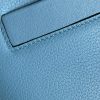 2424 Mini 21 Evercolor And Swift New Bleu Jean (D2) Palladium Hardware - Image 4