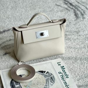 2424 Mini 21 Evercolor And Swift Beton (8L) Palladium Hardware