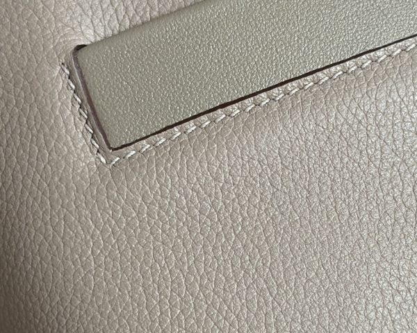 2424 Mini 21 Evercolor And Swift Gris Asphalte (M8) Gold Hardware - Image 8