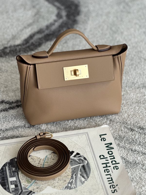 2424 Mini 21 Evercolor And Swift Chai (0M) Gold Hardware