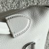 2424 Mini 21 Evercolor And Swift Blanc (01) Palladium Hardware - Image 9